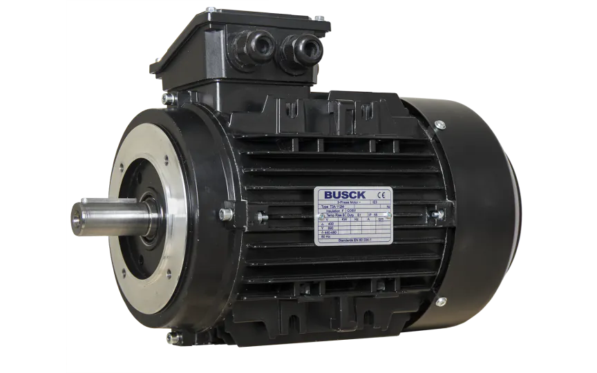 Busck AC motor T3A112M-2, 4kW, 2920RPM, B14, 400/690, 50 Hz, Aluminium
